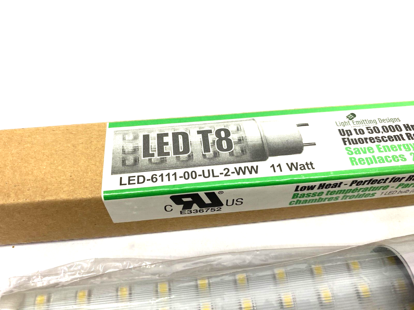 Light Emitting Designs LED-6111-XX-UL-2-WW Fluorescent Retrofit Light 24" 17W T8 - Maverick Industrial Sales