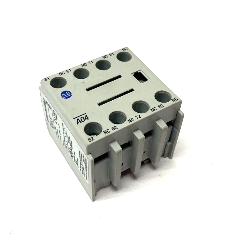 Allen Bradley 100-F Ser. B IEC/EN Contactor Accessory 10A 690V - Maverick Industrial Sales