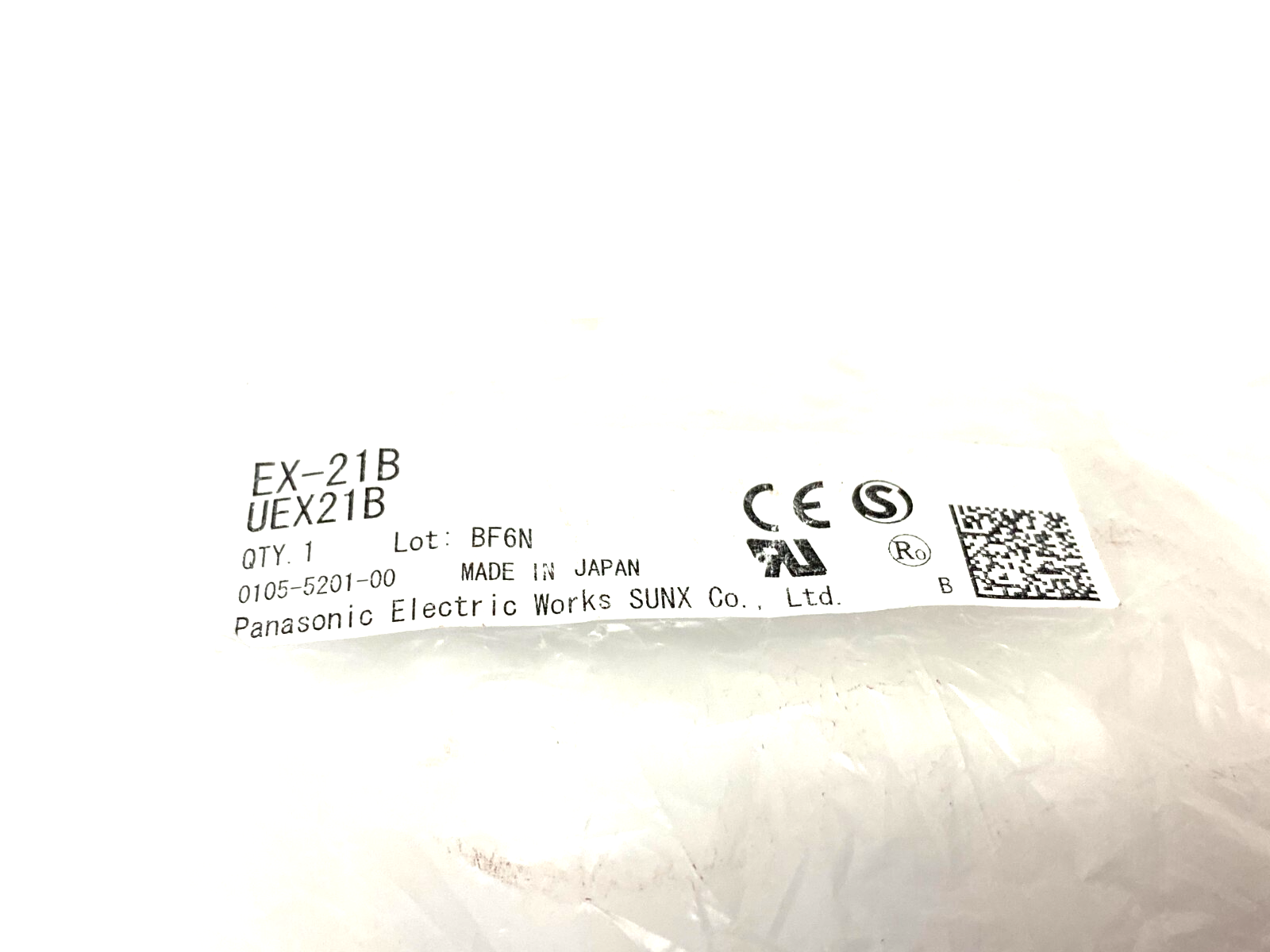 Panasonic SunX EX-21B Ultra-Compact Photoelectric Sensor Set - Maverick Industrial Sales