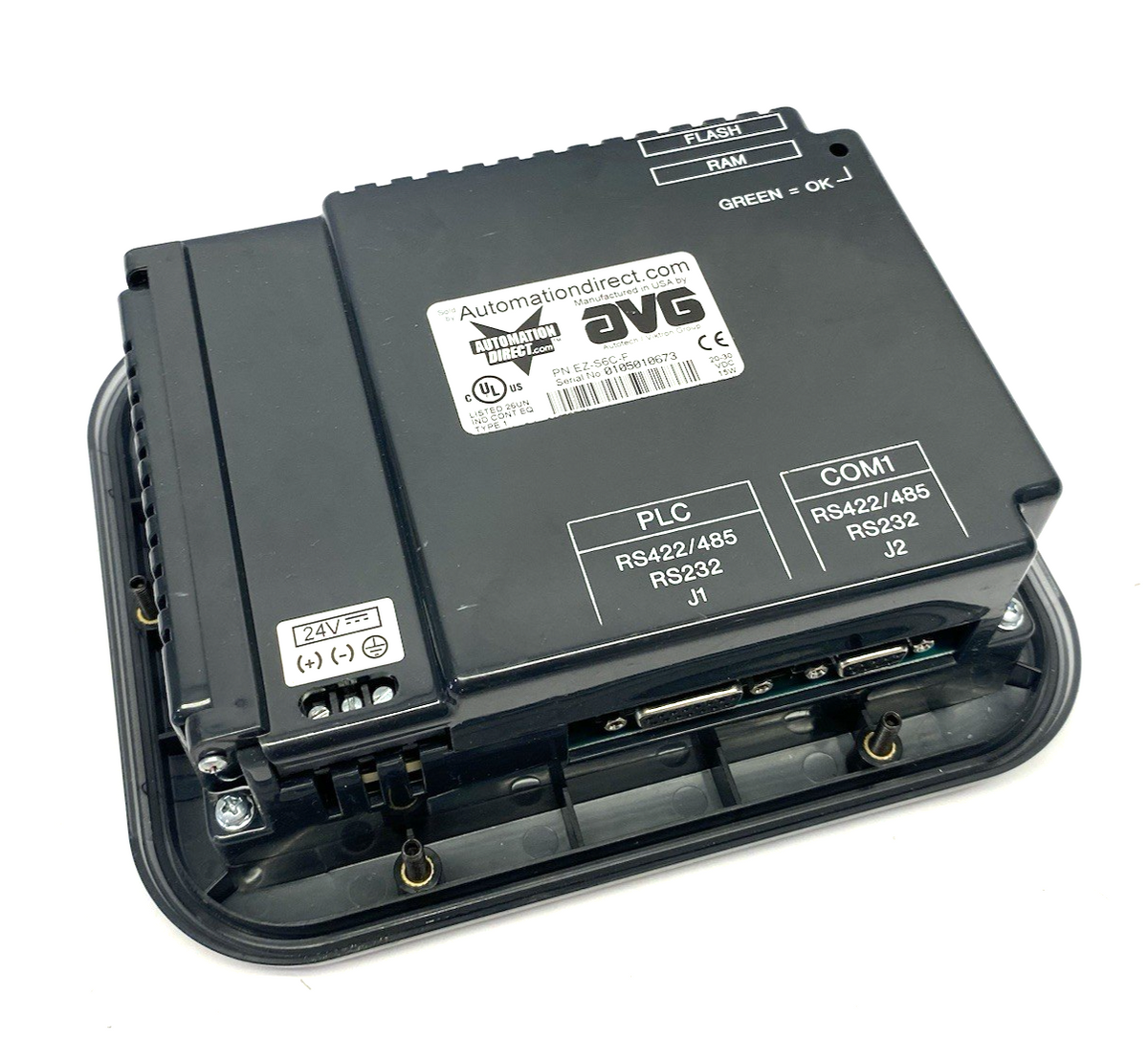 AVG Viktron Automation Direct EZ-S6C-F Color Touch Panel 6" 512K Expandable - Maverick Industrial Sales