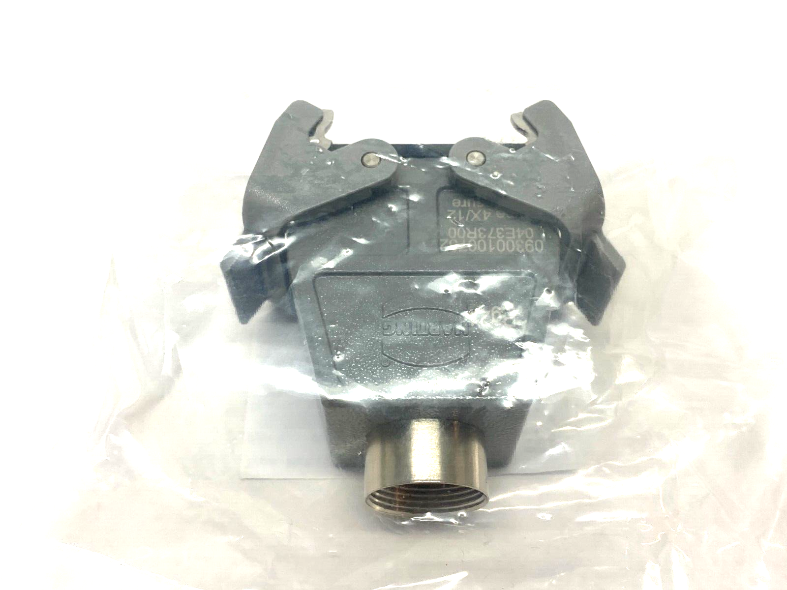 Harting 09300100732 Heavy Duty Hood Coupler Han 10B-HCC-DL-Pg21 - Maverick Industrial Sales