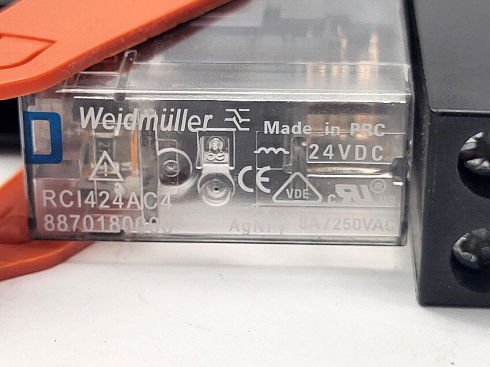 Weidmuller SRC-1 2CO 8869490000 Power Relay RC1424AC4 8870180000 - Maverick Industrial Sales