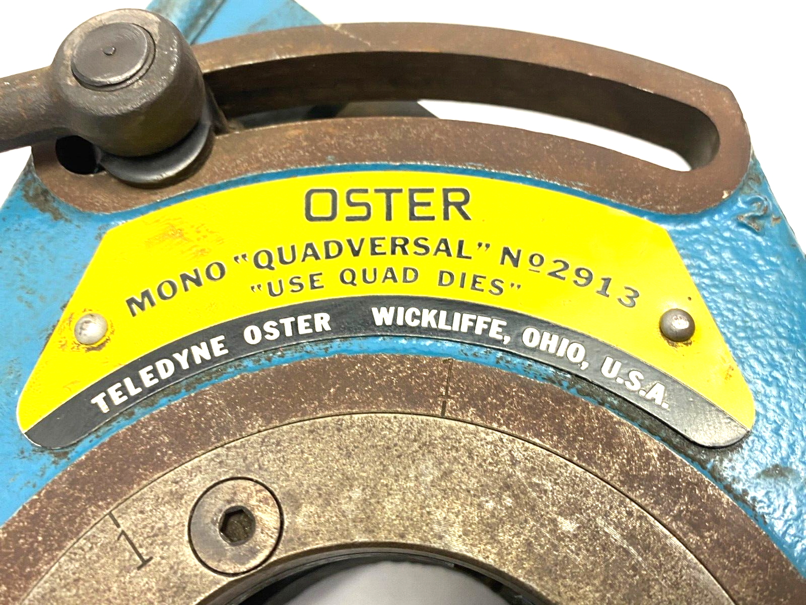 Teledyne Oster 2913 Mono Quadversal Thread Die Toolholder - Maverick Industrial Sales