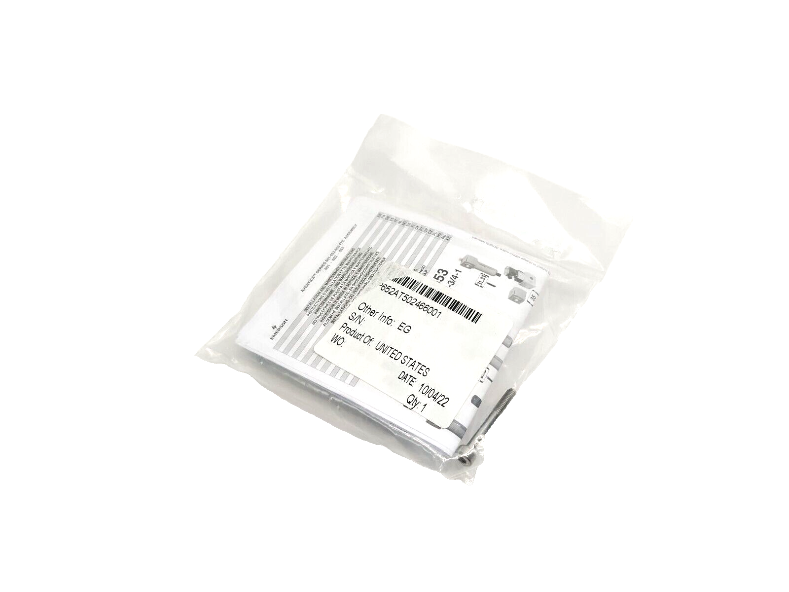Numatics P652AT502466001 652 Series Clamp Set - Maverick Industrial Sales