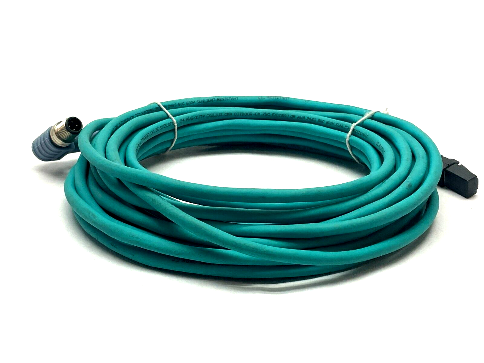 Turck WSCD RJ45 440-10M Double-Ended Ethernet Cordset 10 Length - Maverick Industrial Sales