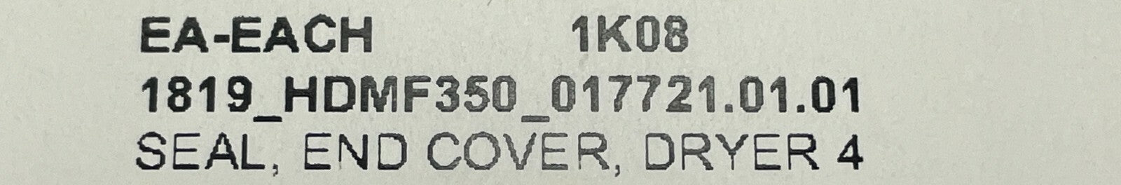 End Cover Seal 5-1/4" OD 5" ID - Maverick Industrial Sales