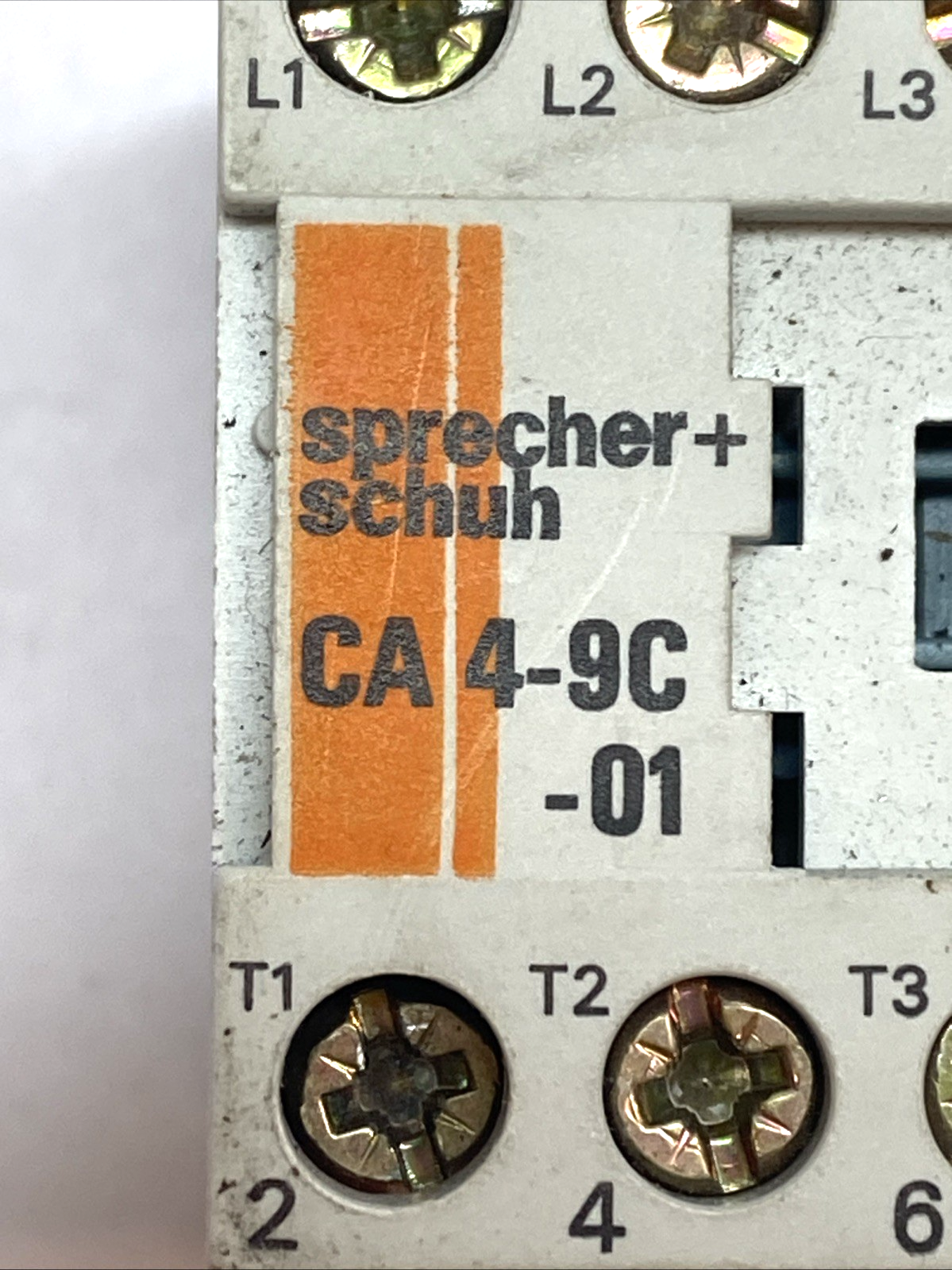 Sprecher & Schuh CA4-9C-01 Mini Contactor 9A 3-Pole 1NC 24VDC - Maverick Industrial Sales