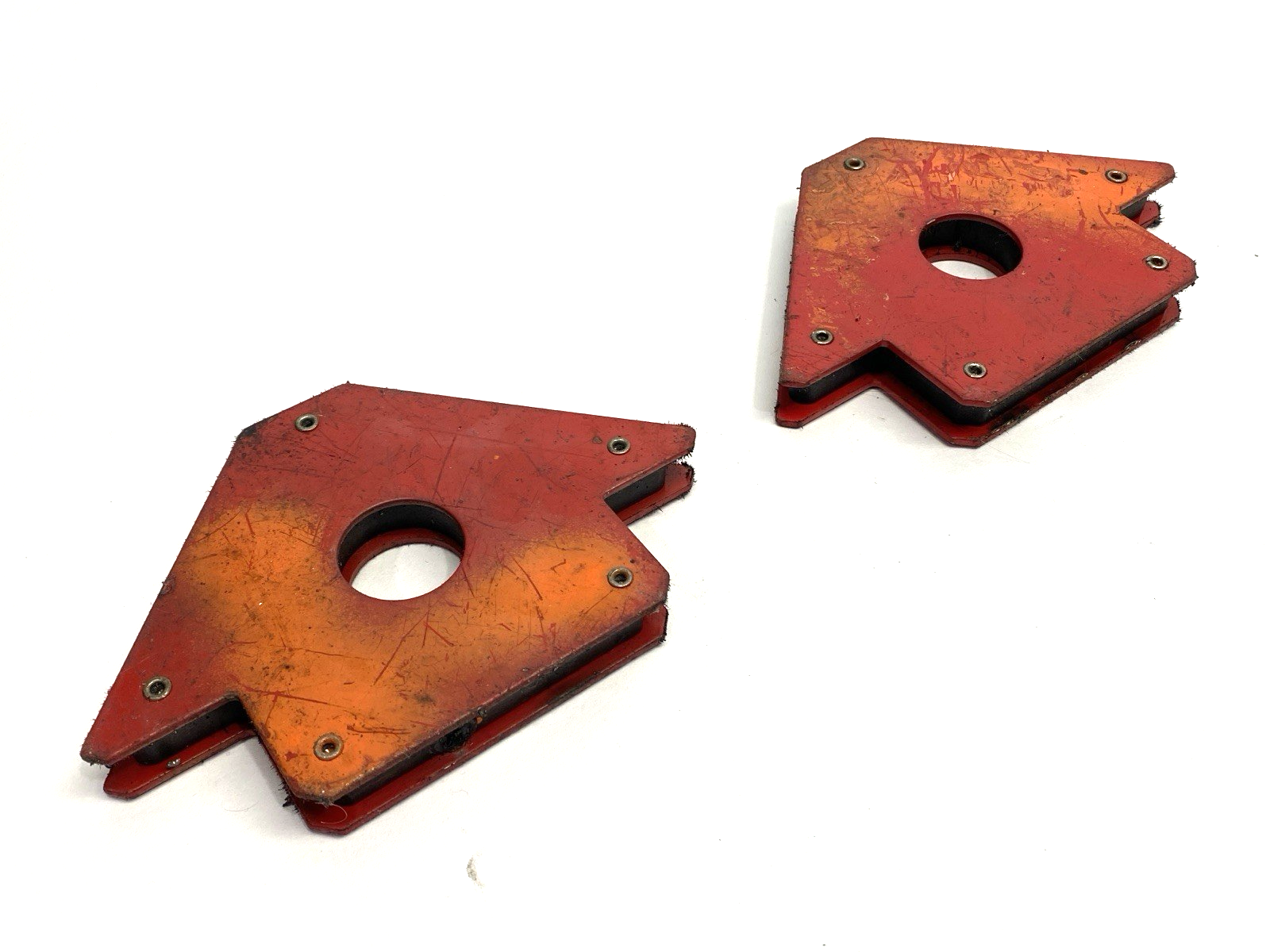 Compact Multi-Angle Welding Magnet 4-1/18" Height 6" Length LOT OF 2 - Maverick Industrial Sales