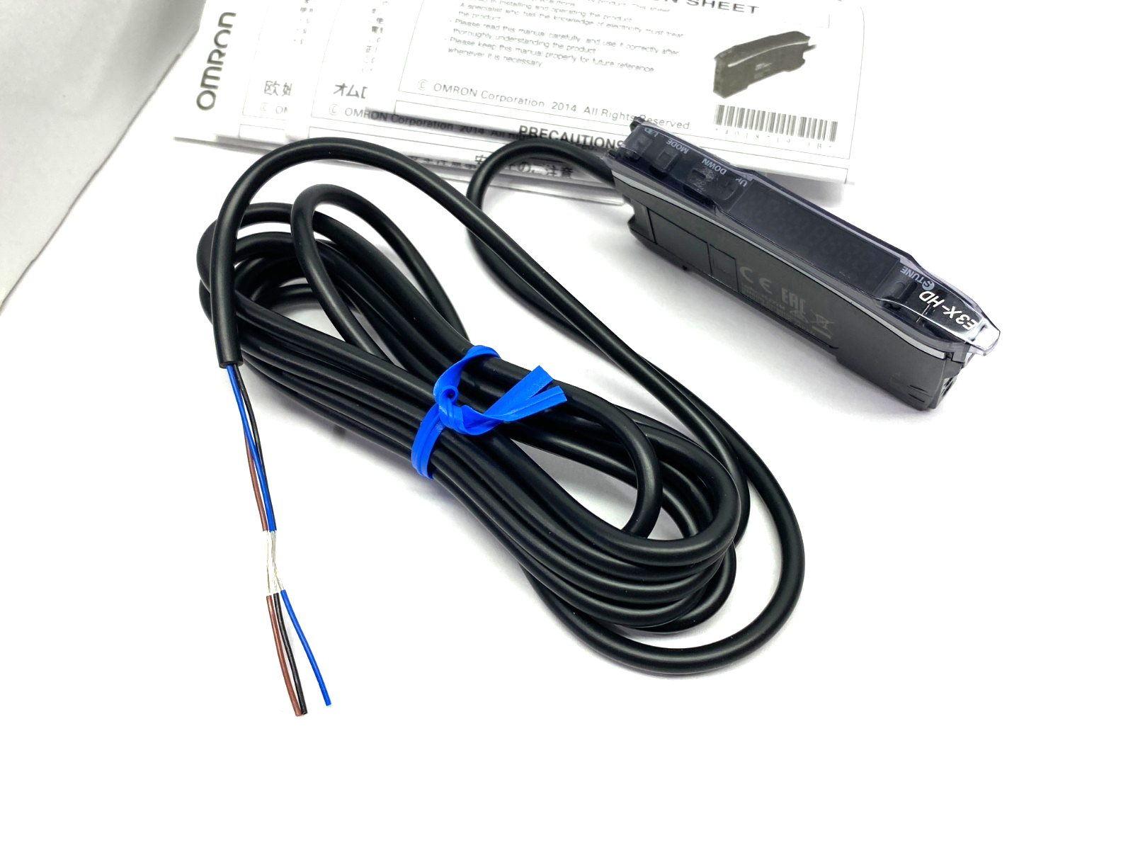 Omron E3X-HD41 Smart Fiber Sensor Digital Amplifier Unit - Maverick Industrial Sales