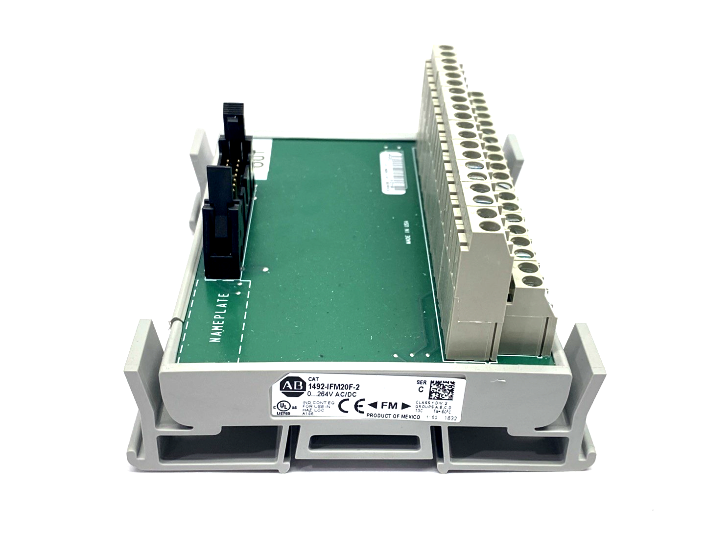 1492-IFM20F-2 | Allen Bradley Ser. C 20-Point Digital Interface Module LOT OF 2 - Used - Maverick Industrial Sales