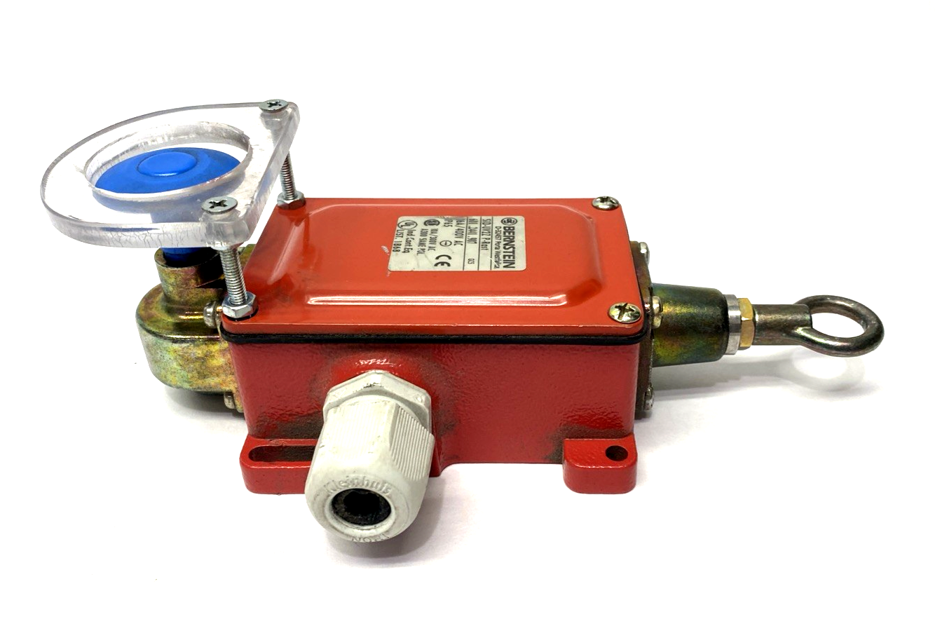 601.2441.907 | Bernstein SID-UV2Z P-RAST Rope Pull Switch w/Reset Button 240V 16A - Used - Maverick Industrial Sales