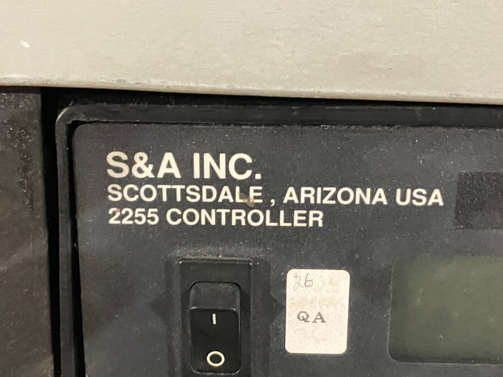 Saunders & Associates 4366 Temperature Test Chamber 2255 Controller - Maverick Industrial Sales