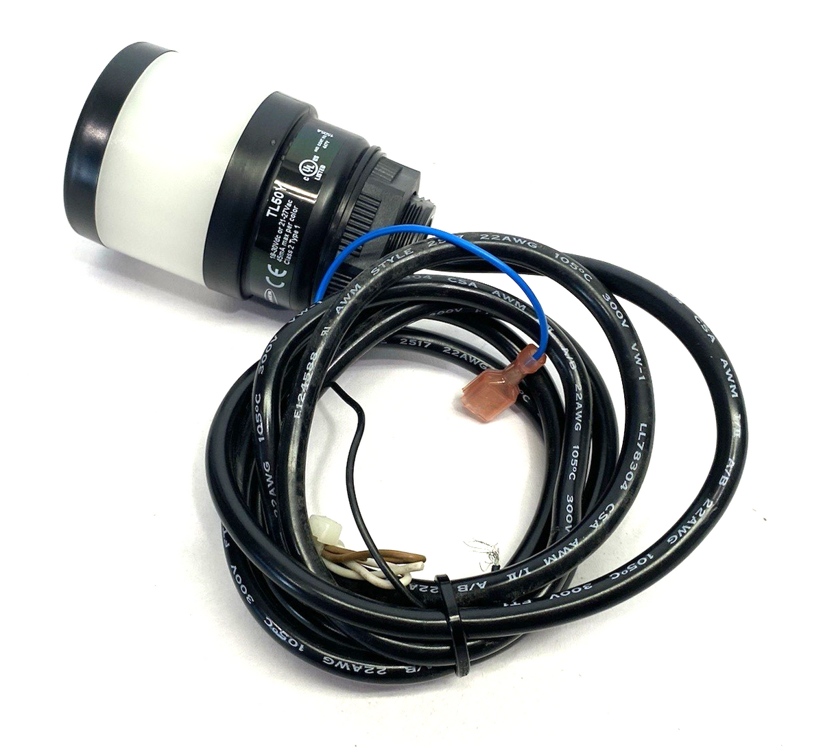 Banner TL50Y Core Series Tower Light 1-Color Indicator Bimodal In: Yellow 10534 - Maverick Industrial Sales