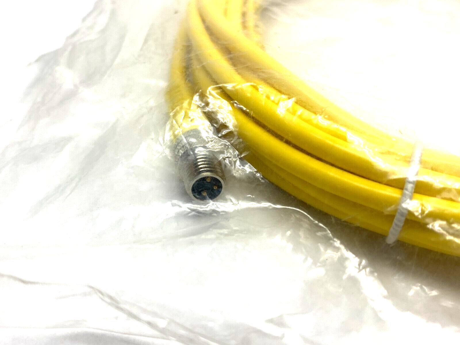 L-Com Woodhead TRG324-C4Y-5M Brad® Nano-Change® M8 Cable 3-Pos M to Pigtail IP68 - Maverick Industrial Sales