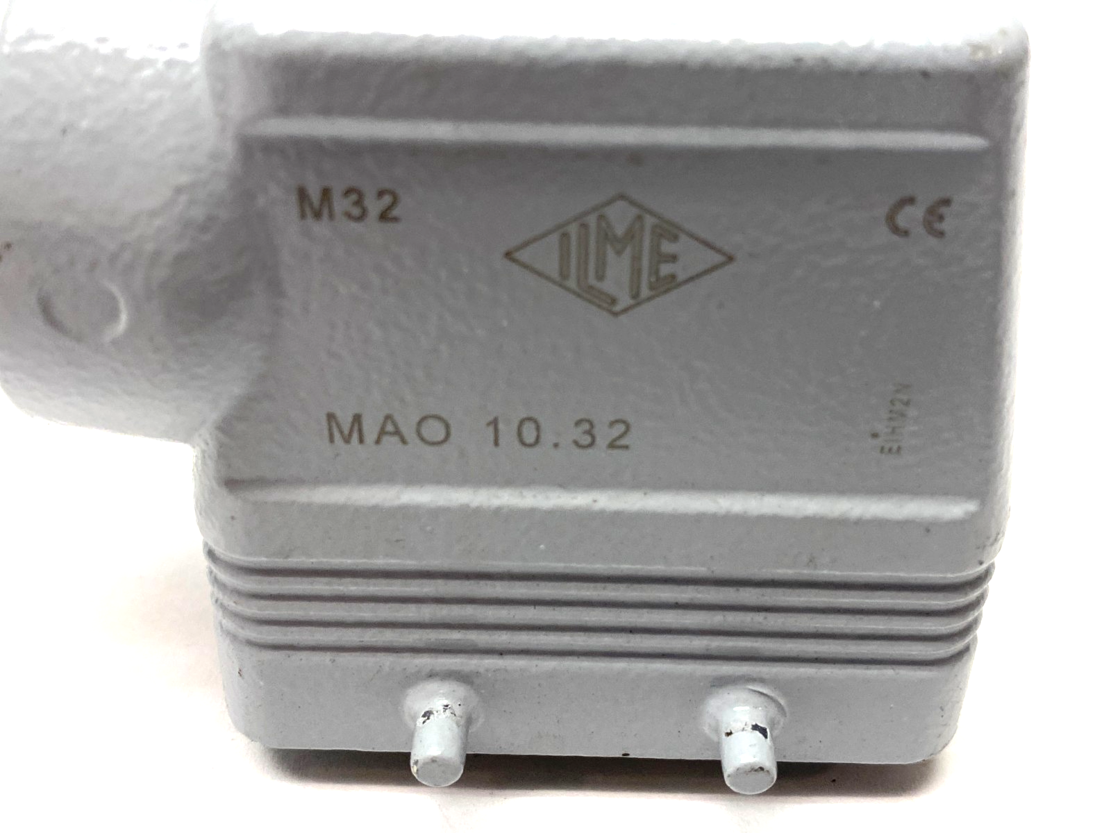 ILME MAO 10.32 Cable Hood M32 Side Entry Type C, 4-Pegs w/ 10-Pin Male Insert - Used - Maverick Industrial Sales