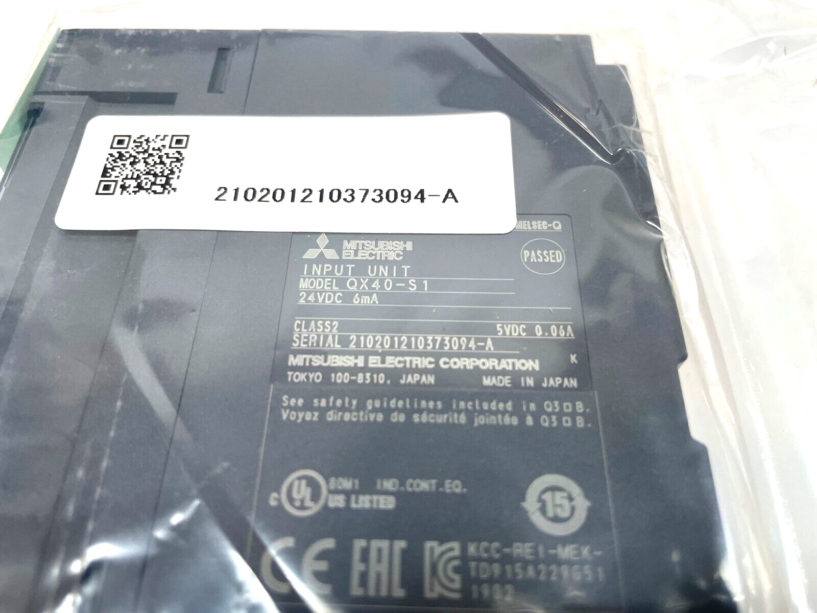 QX40-S1 | Mitsubishi Electric Digital High Speed Input Unit, 24 VDC, 6mA, MELSEC-Q - New - Maverick Industrial Sales