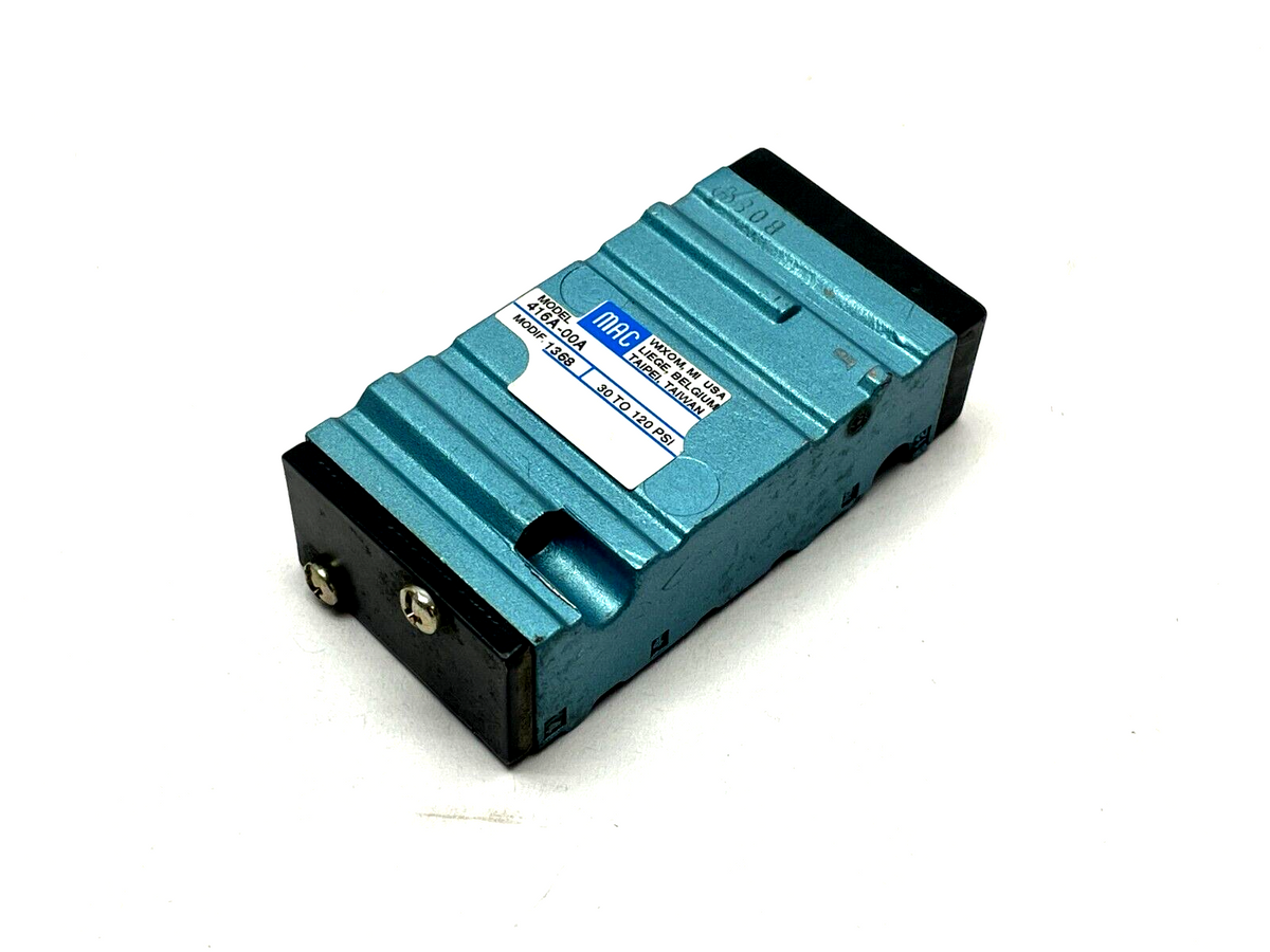 MAC Valves 416A-00A Single Operator Piloted Valve - Maverick Industrial Sales