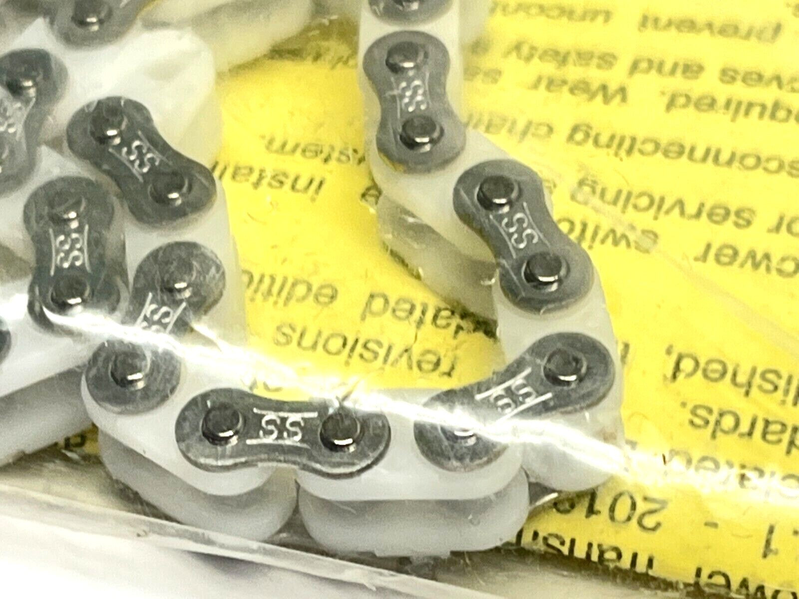 Tsubaki 25PC-2FT 25(PC) Poly-SS Chain 98 PIT INCL C/L - Maverick Industrial Sales