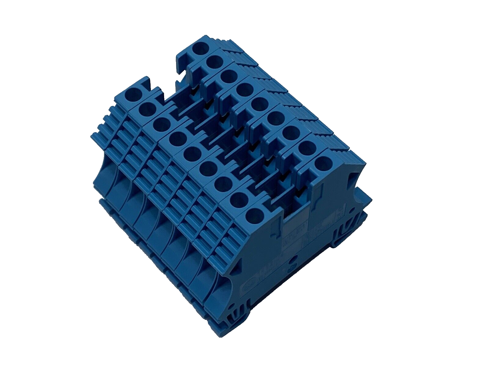 Allen Bradley 1492-J4 Feed-Through Terminal Block 35A 600V 4mm BLUE LOT OF 9 - Maverick Industrial Sales