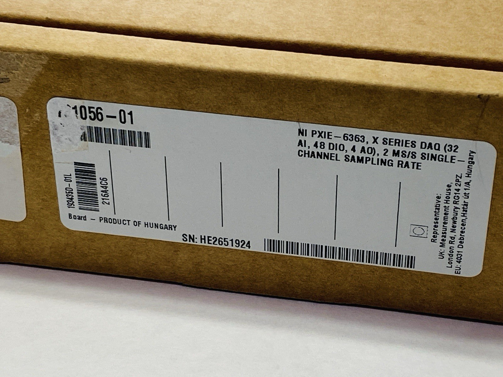 National Instruments 781056-01 Multifunction I/O Module PXIE-6363 - Maverick Industrial Sales