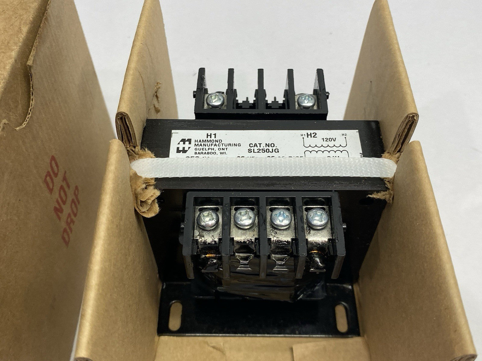 SL250JG | Hammond Manufacturing Control Transformer 250VA 60Hz - New - Maverick Industrial Sales