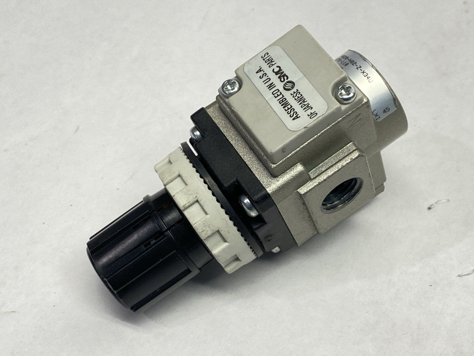 AR20-N02-Z-X34US75-110 | SMC Pneumatic Unrestricted Pressure Regulator - Used - Maverick Industrial Sales