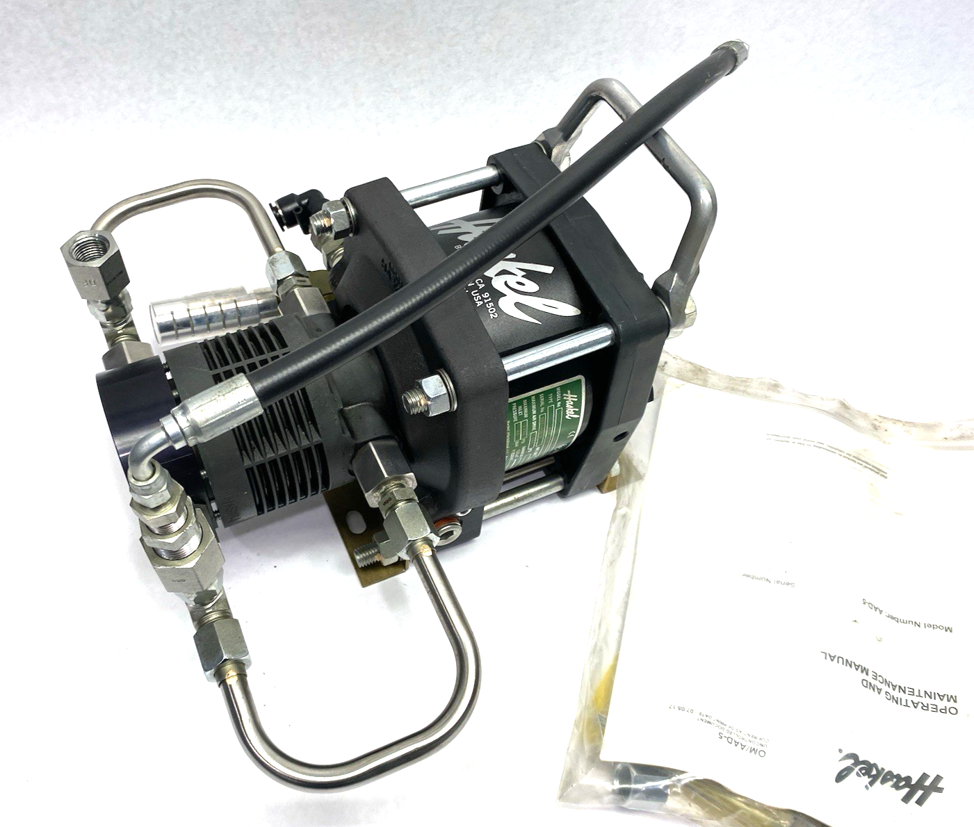 AAD-5 | Haskel Air Amplifier, Double Acting Single Stage, -5 Ratio - New Other - Maverick Industrial Sales