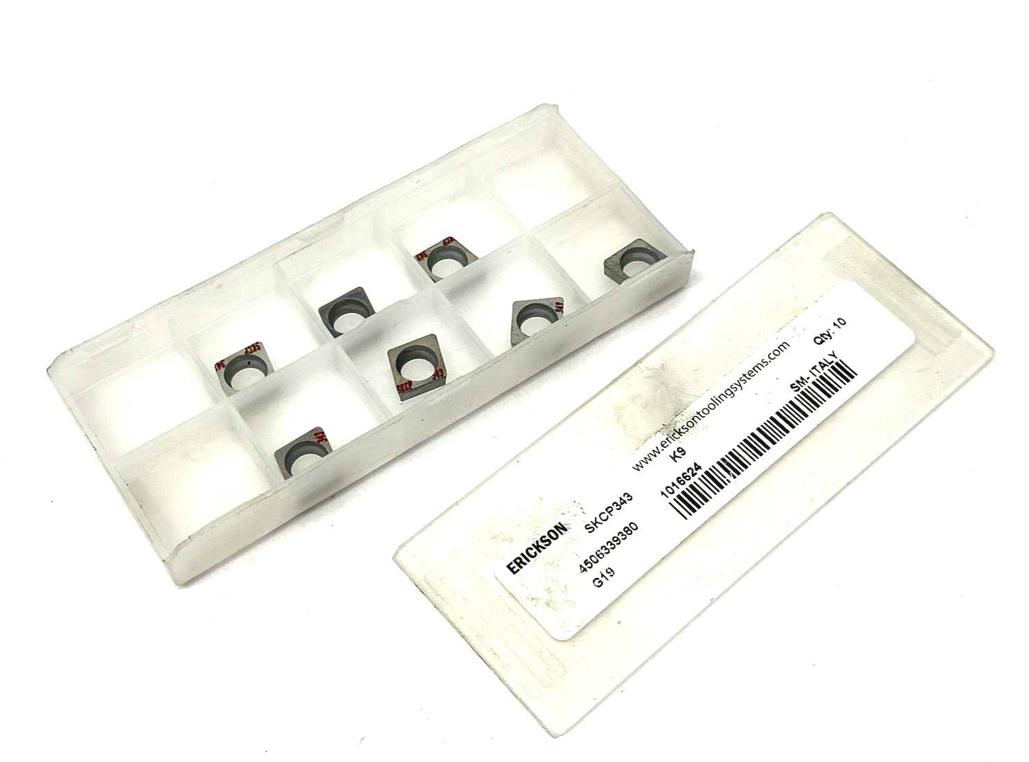 Erickson 1016624 Indexable Turning Insert SKCP343 K9 PKG OF 7 - Maverick Industrial Sales