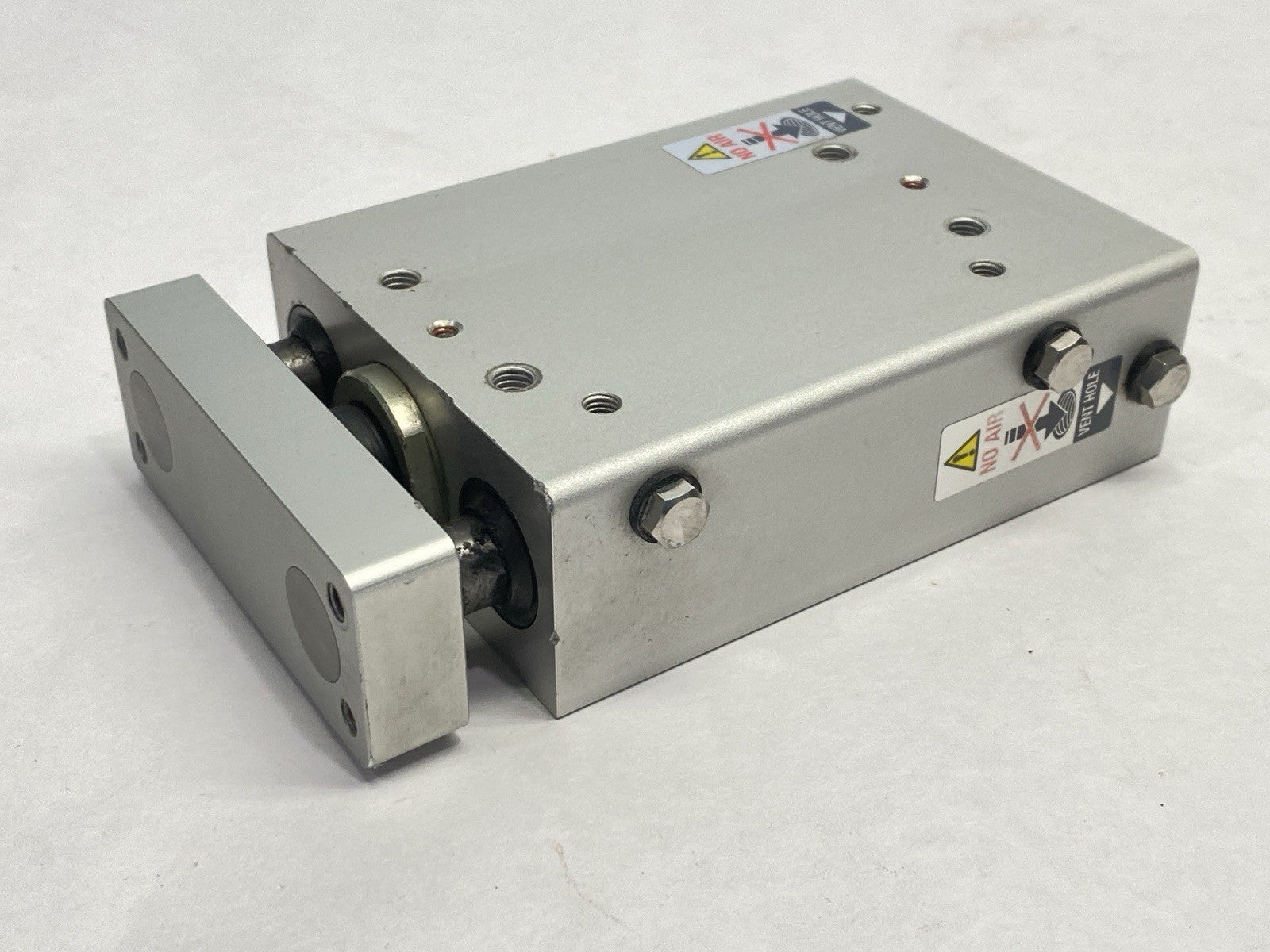 HYDG20R-50 | SMC Pneumatic Guided Hygienic Cylinder 20mm Bore 50mm Stroke - Used - Maverick Industrial Sales