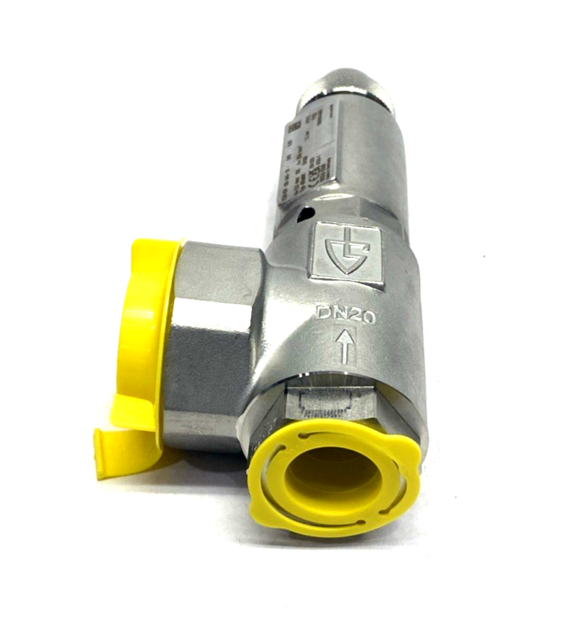 451sGK-20-f/f-PTFE | Goetze Armaturen Angled Safety Valve 1.2bar DN20 - New – Open box - Maverick Industrial Sales