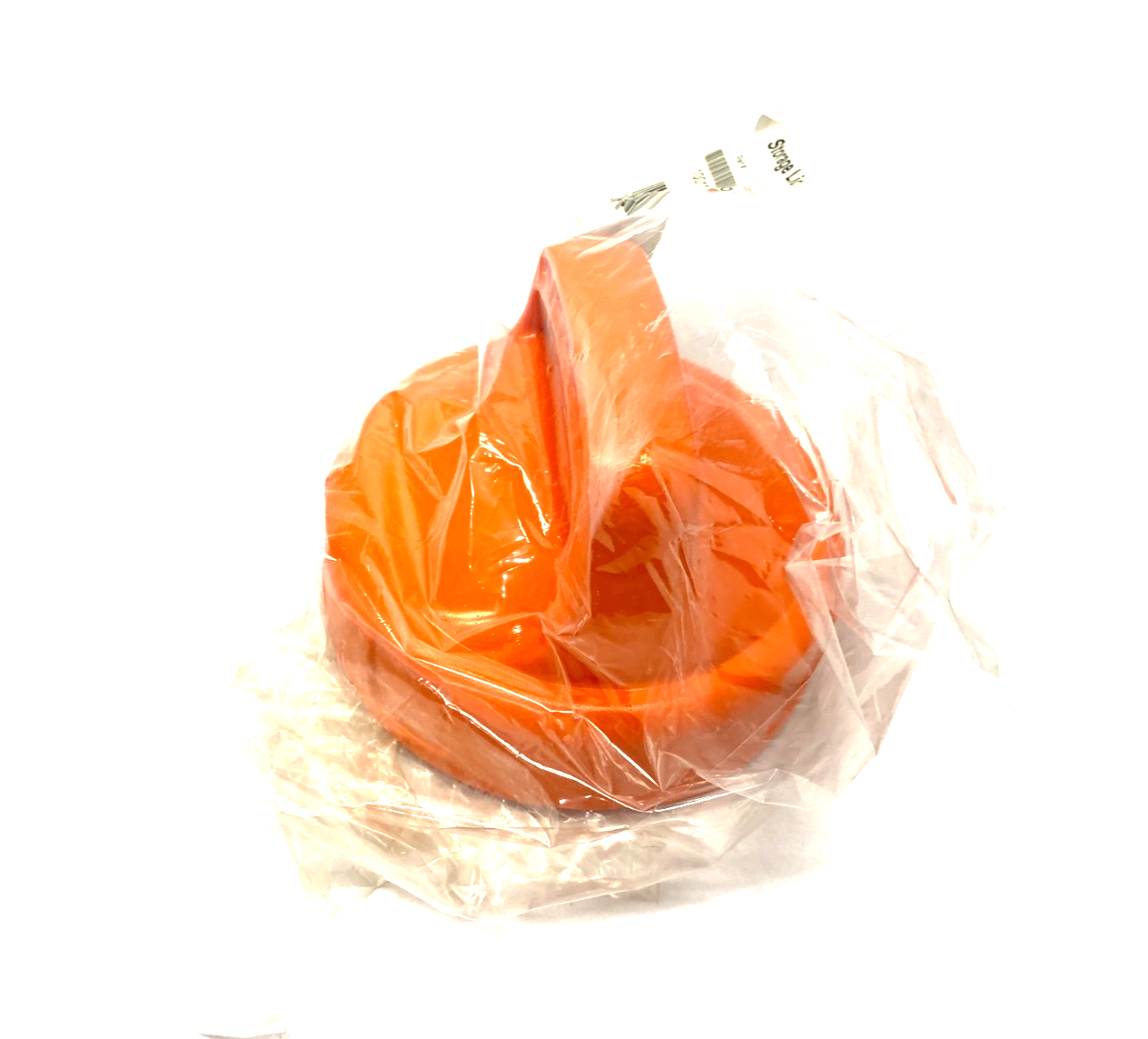 100106 | Oilsafe Spill-Proof Storage Lid, Orange - New - Maverick Industrial Sales