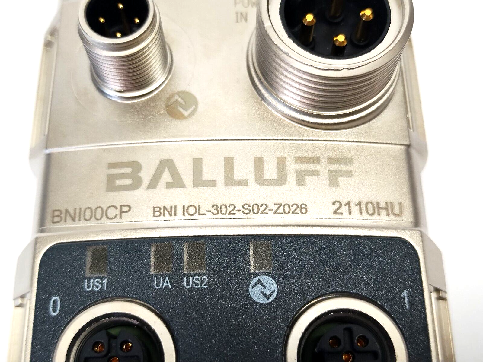 Balluff BNI00CP IO-Link Sensor/Actuator Hub BNI IOL-302-S02-Z026 - Maverick Industrial Sales