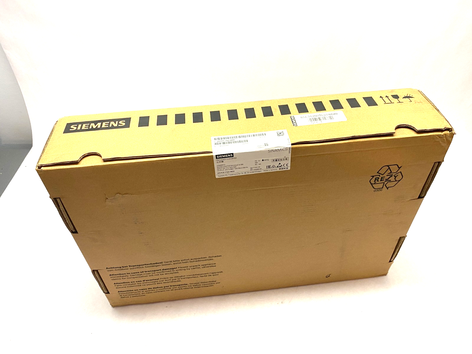 Siemens 6SL3120-2TE21-8AD0 SINAMICS S120 Double Motor Frequency Converter - Maverick Industrial Sales