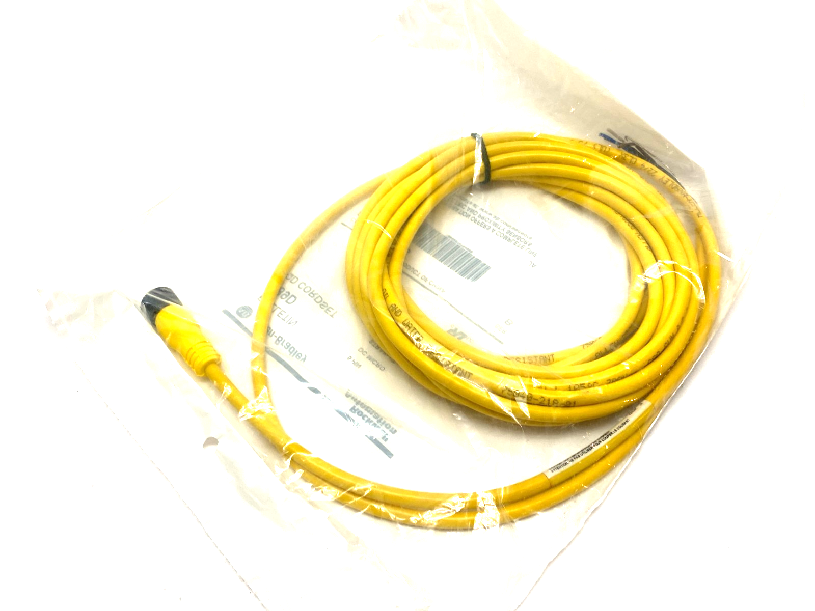 Allen Bradley 889D-F5FC-J5 Ser. B Straight DC Micro QD Cordset 5-Pin 5m - Maverick Industrial Sales