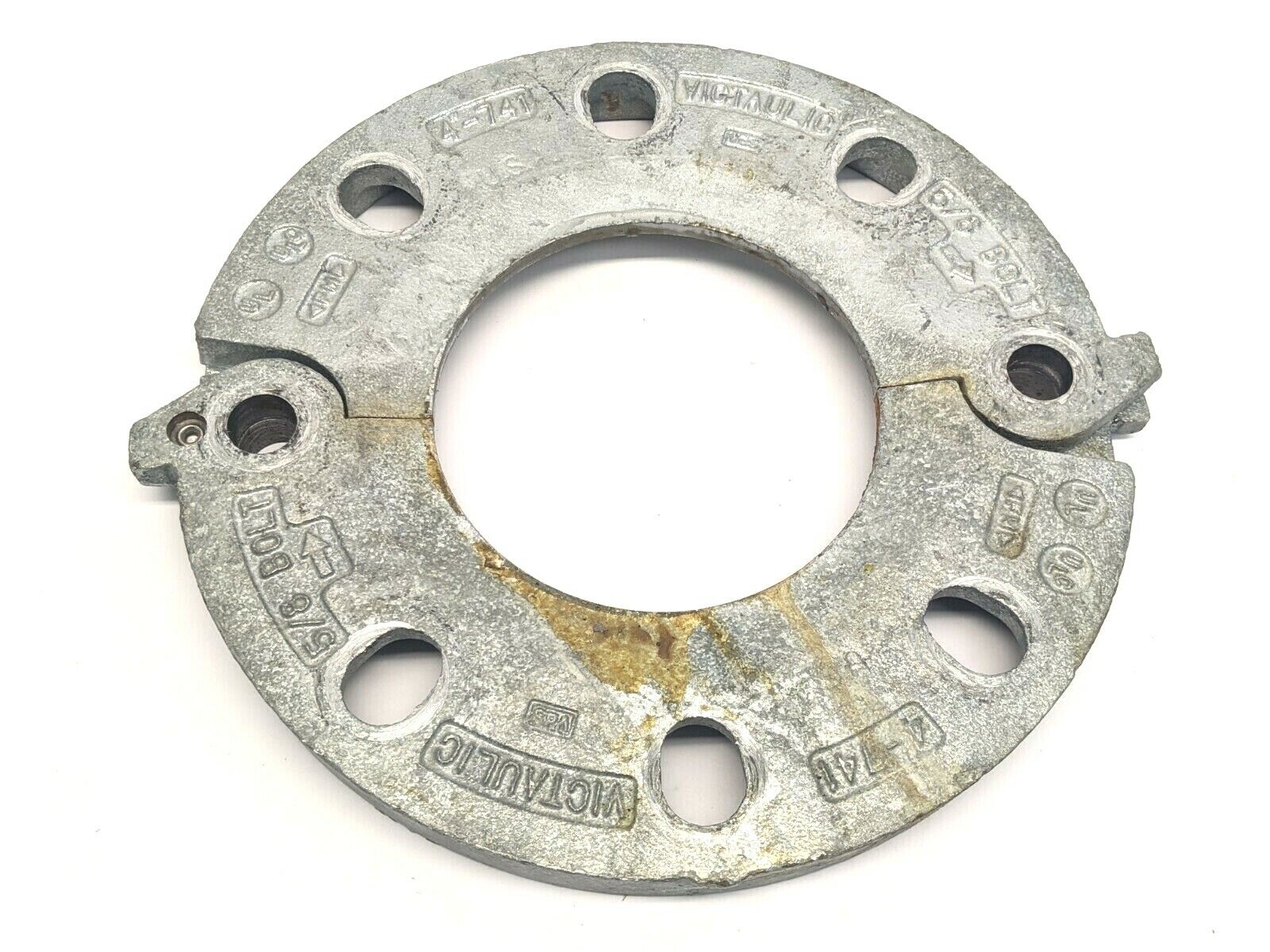 Victaulic 4-741 Flange Adapter 9" OD, 4-3/8" ID, 5/8" Bolt - Maverick Industrial Sales