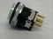 NKK LB16WKG01-5F-JF Pushbutton Switch LED Green 28VDC - Maverick Industrial Sales