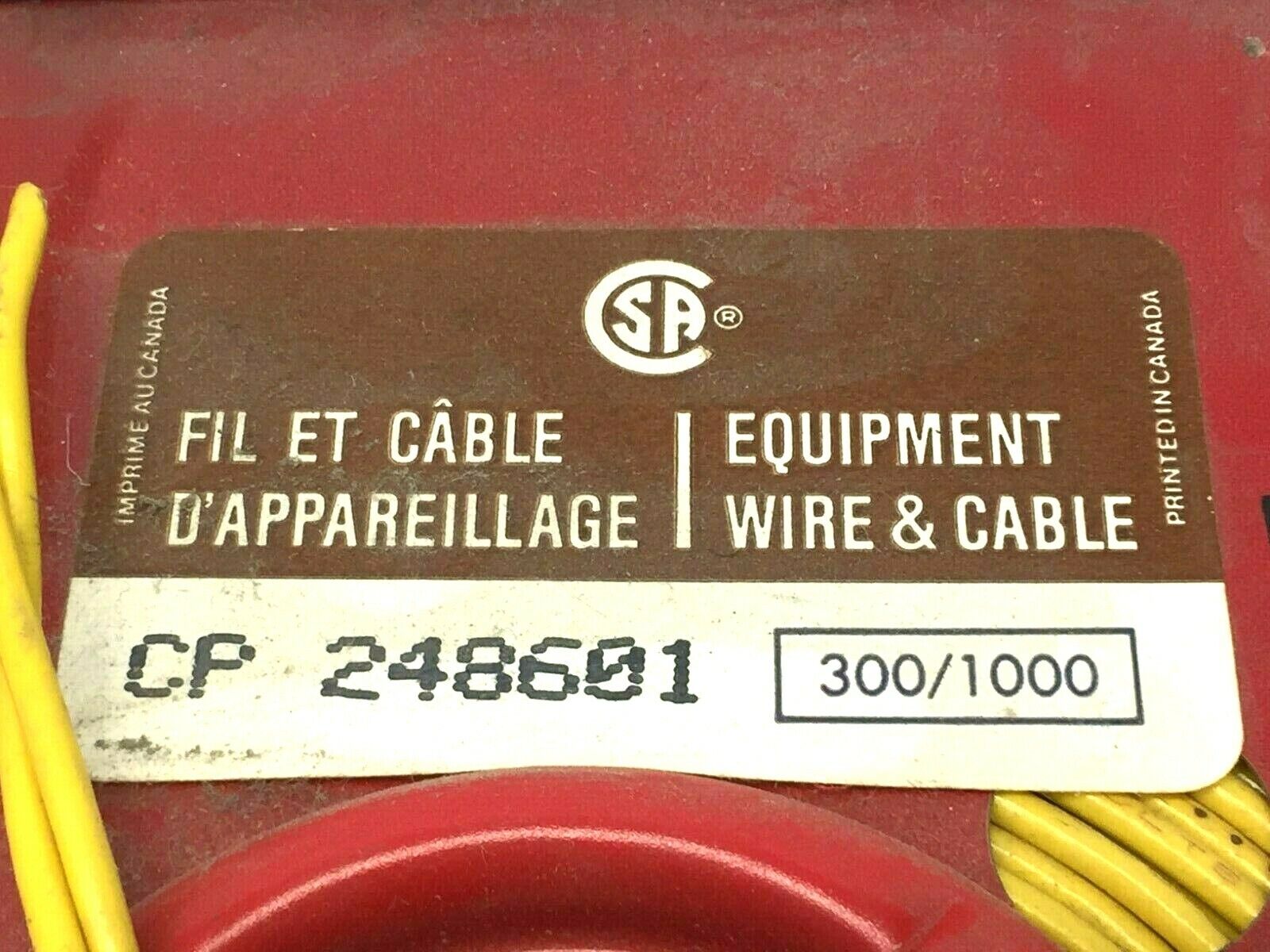 Belden 9918 0041000 Hook-up Wire 18AWG 1C PVC 1000ft Spool Yellow 304.BMTR - Maverick Industrial Sales