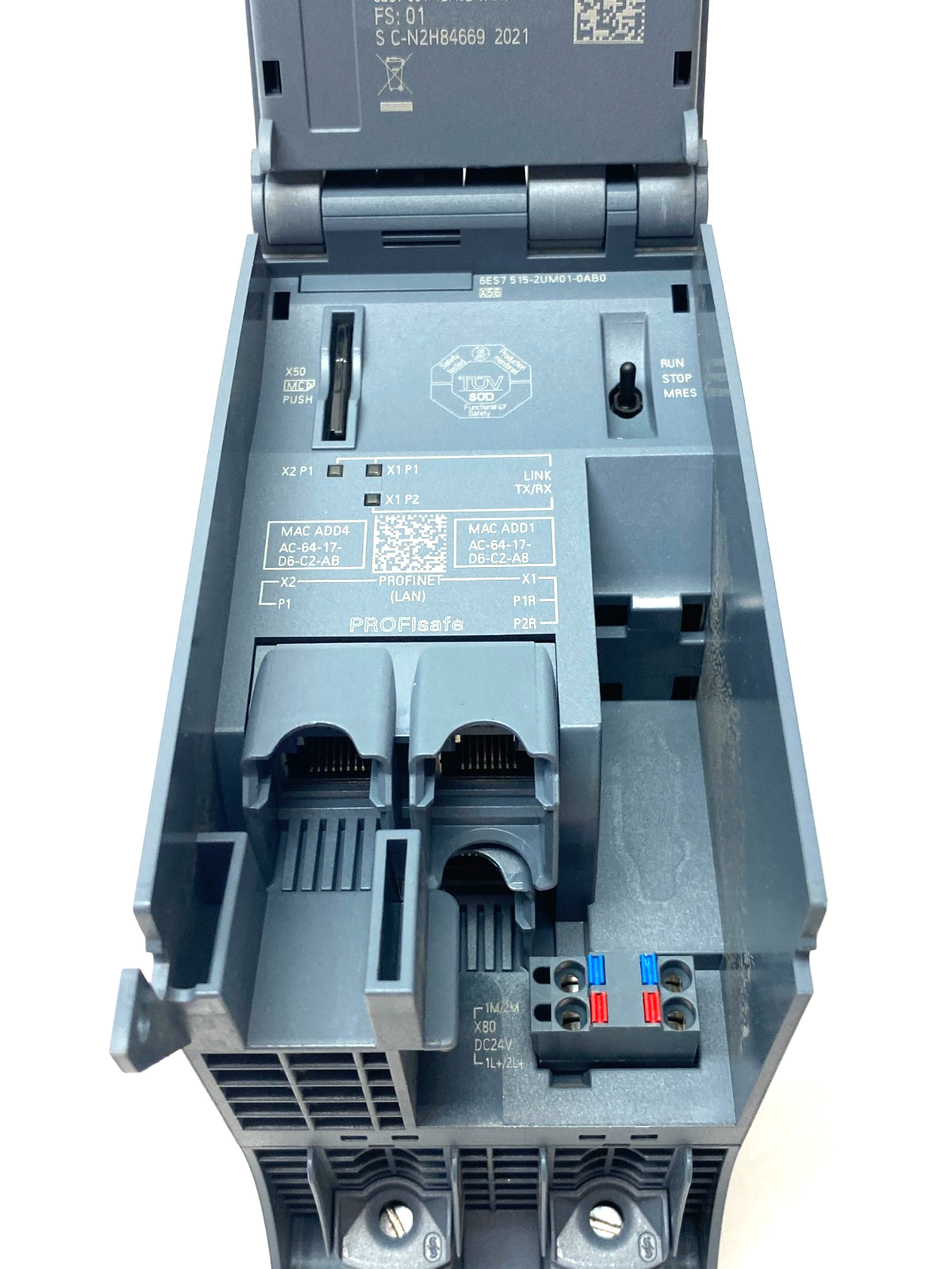 Siemens 6ES7515-2UM01-0AB0 SIMATIC S7-1500 CPU Unit 1515TF-2 PN, 750KB, 3MB - Maverick Industrial Sales
