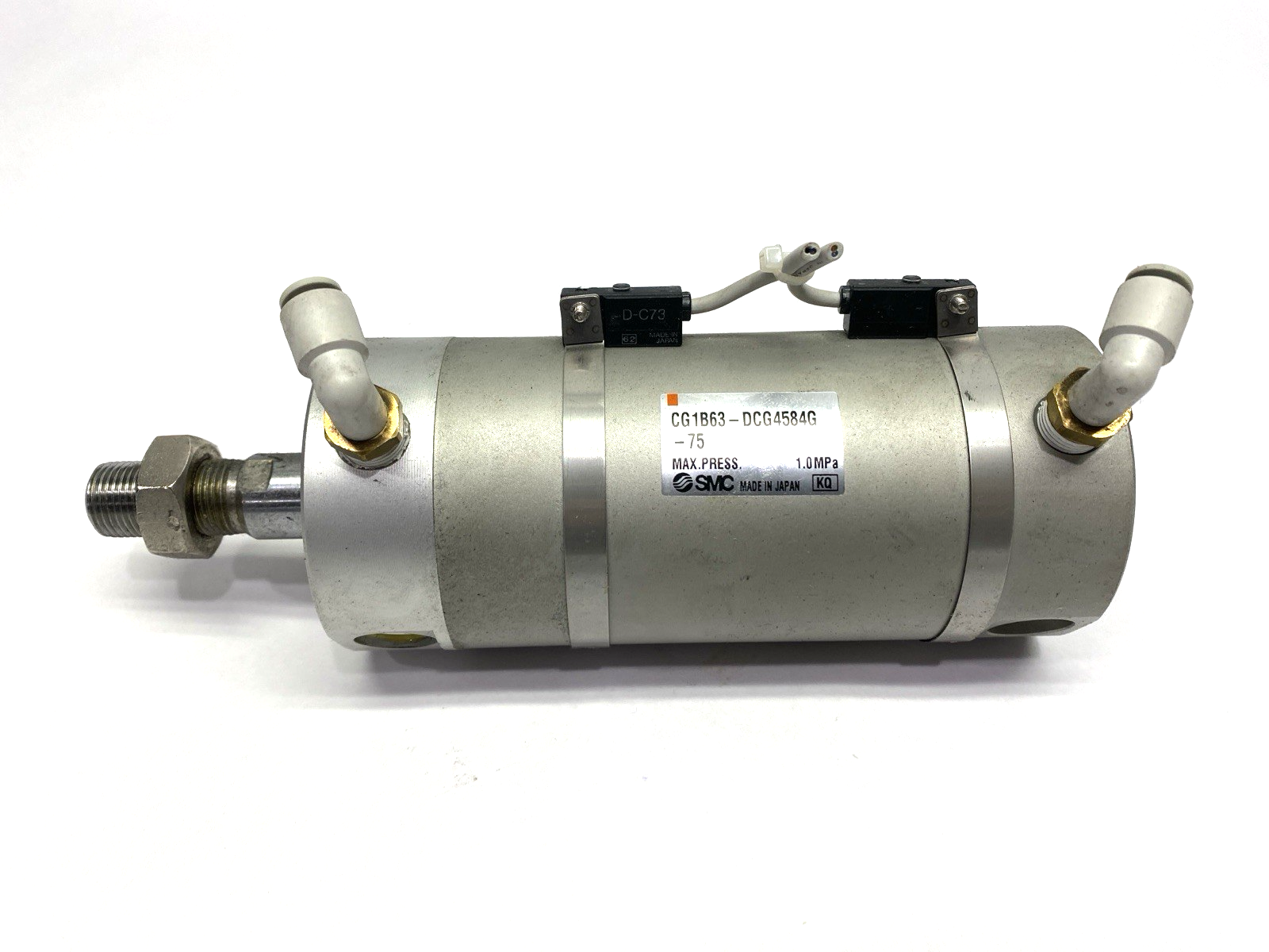 SMC CG1B63-DCG4584G-75 Pneumatic Cylinder 63mm Bore 75mm Stroke - Maverick Industrial Sales