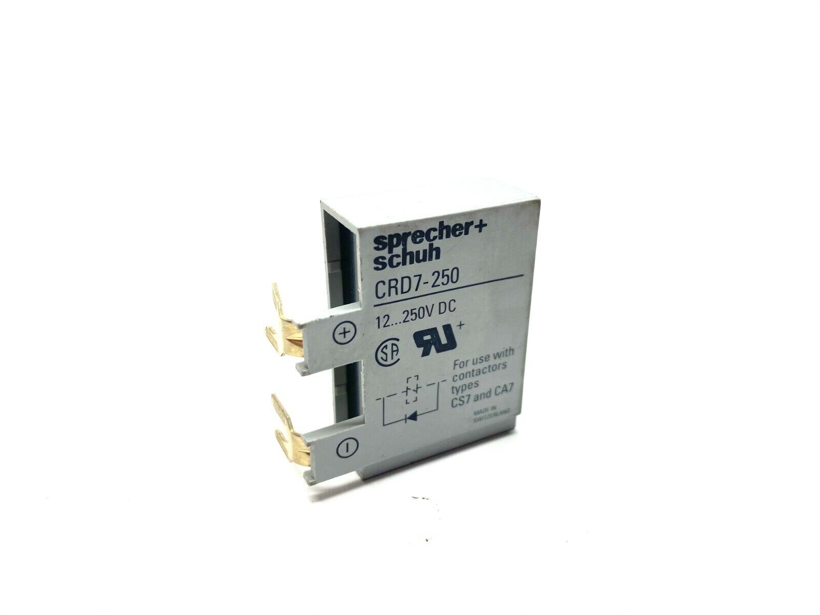 CRD7-250 | Sprecher+Schuh Surge Suppressor Diode Module - Used - Maverick Industrial Sales