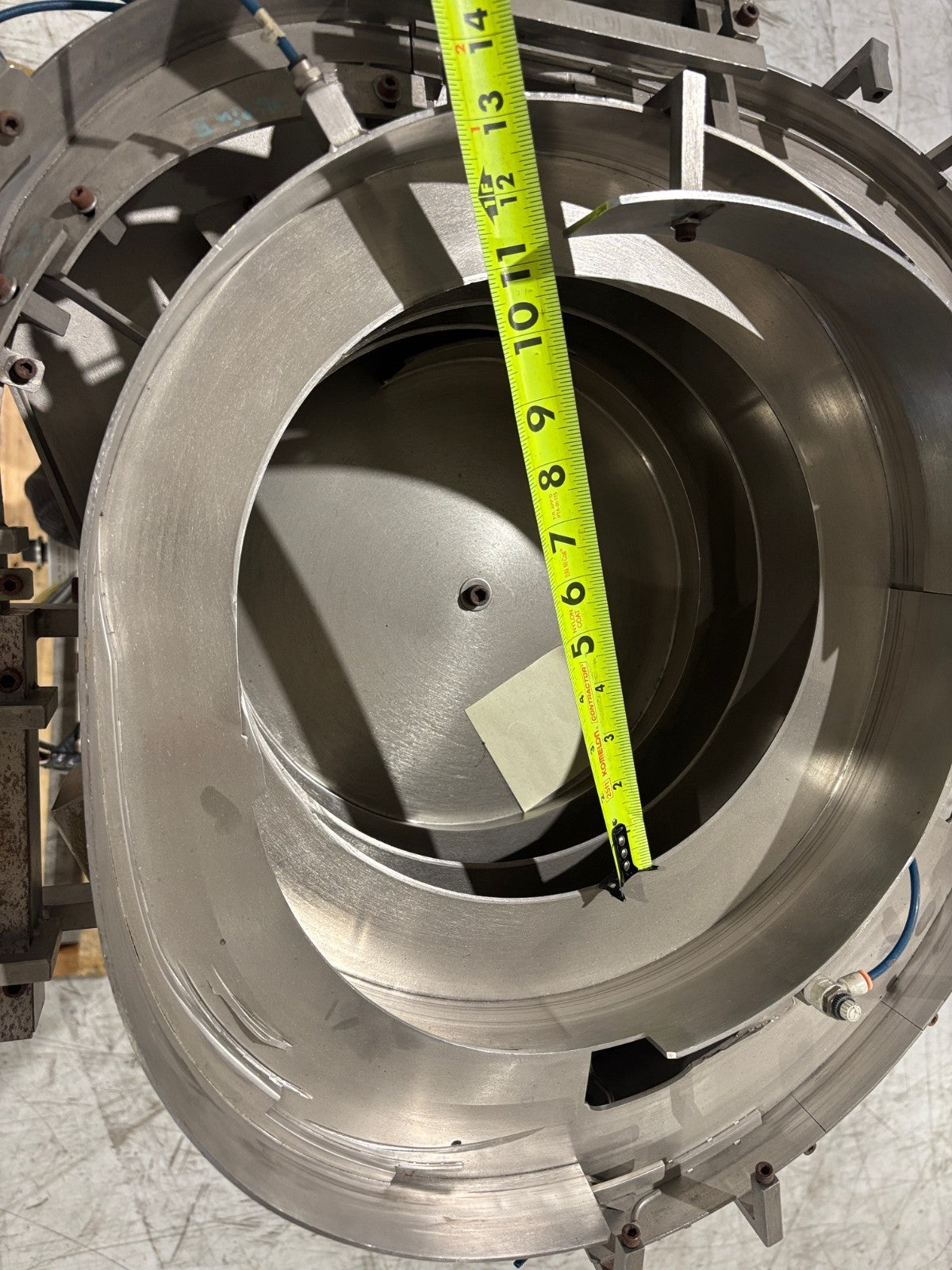 20" | Chad Industries Custom Vibratory Bowl Feeder, Rodix Feeder Cube Control, 22" - Used - Maverick Industrial Sales
