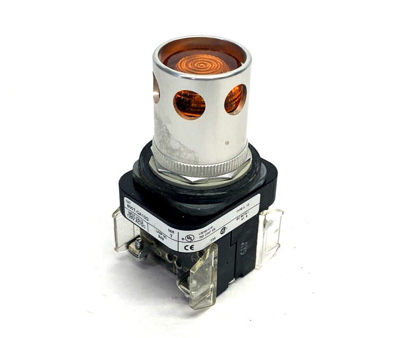 Allen Bradley 800T-QA10G Ser. T 30mm Momentary Push Button, Amber/Orange - Maverick Industrial Sales