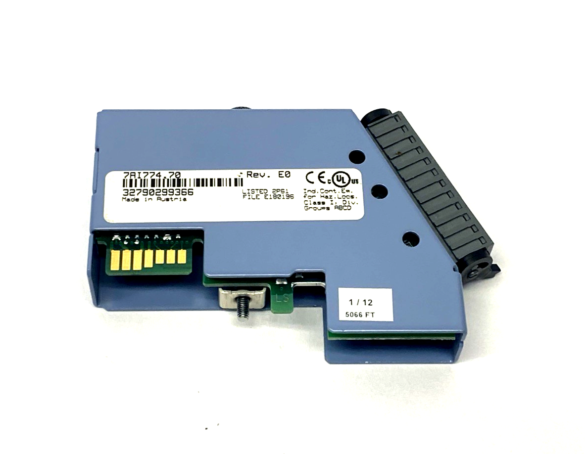 7AI774.70 | B&R Automation 2003 Analog Input Module 4 Input 0-20mA 12-Bit AI774 - Used - Maverick Industrial Sales