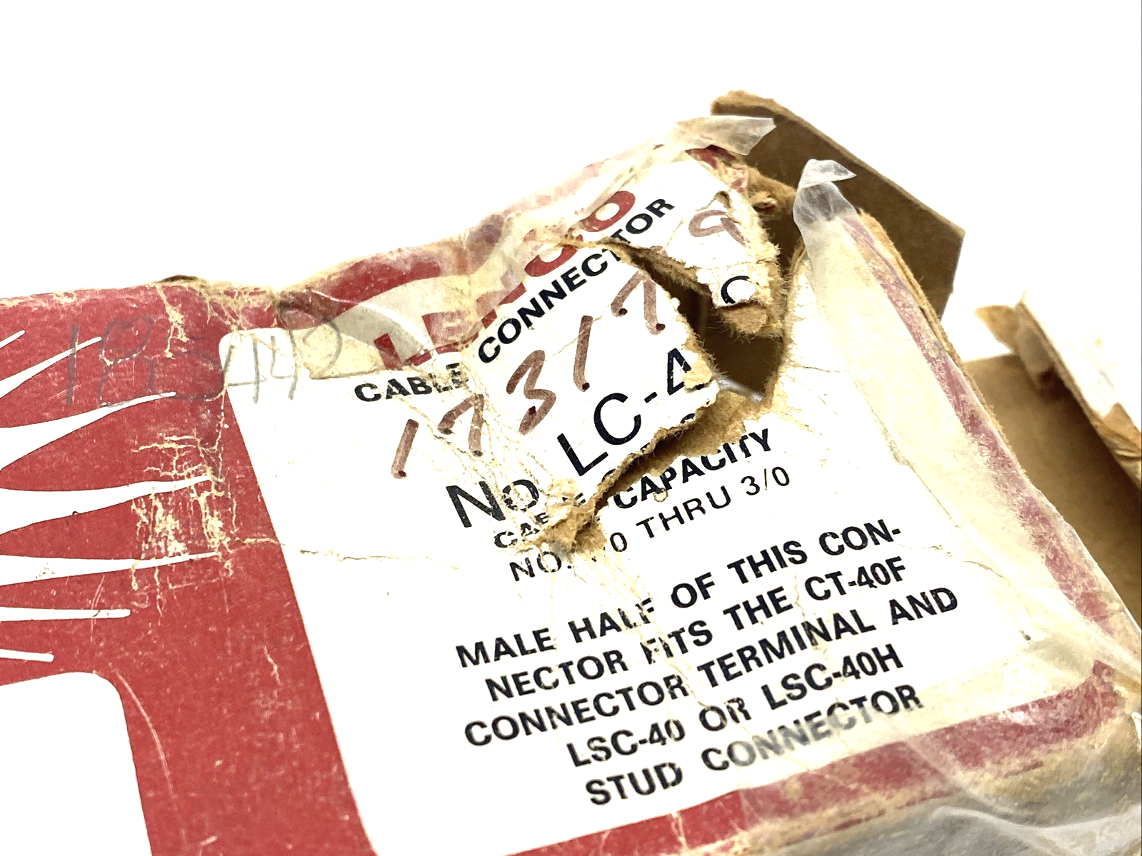 LC-40 | Lenco Set Of Black 1/0-2/0 Welding Cable Connectors - New – Open Box - Maverick Industrial Sales