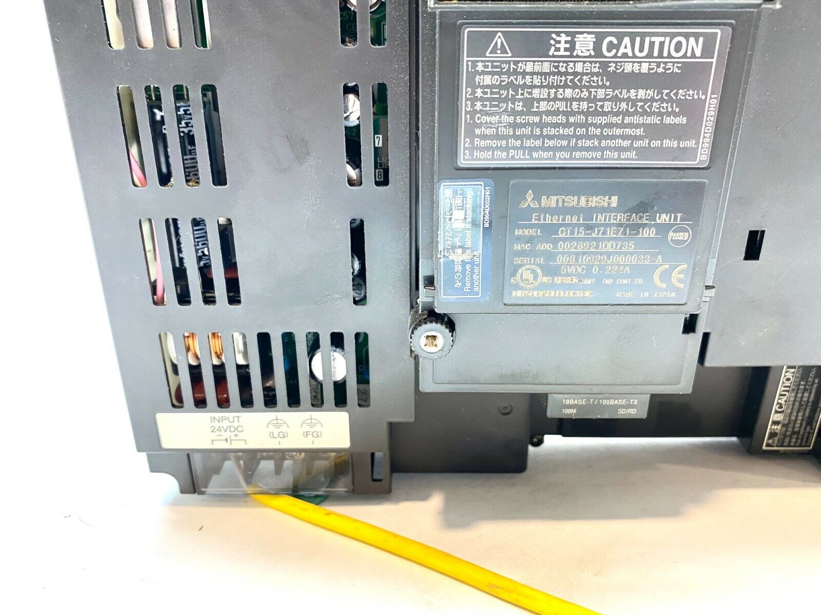 Mitsubishi GT1562-VNBD Graphic Operation Terminal, GOT1000 - Maverick Industrial Sales