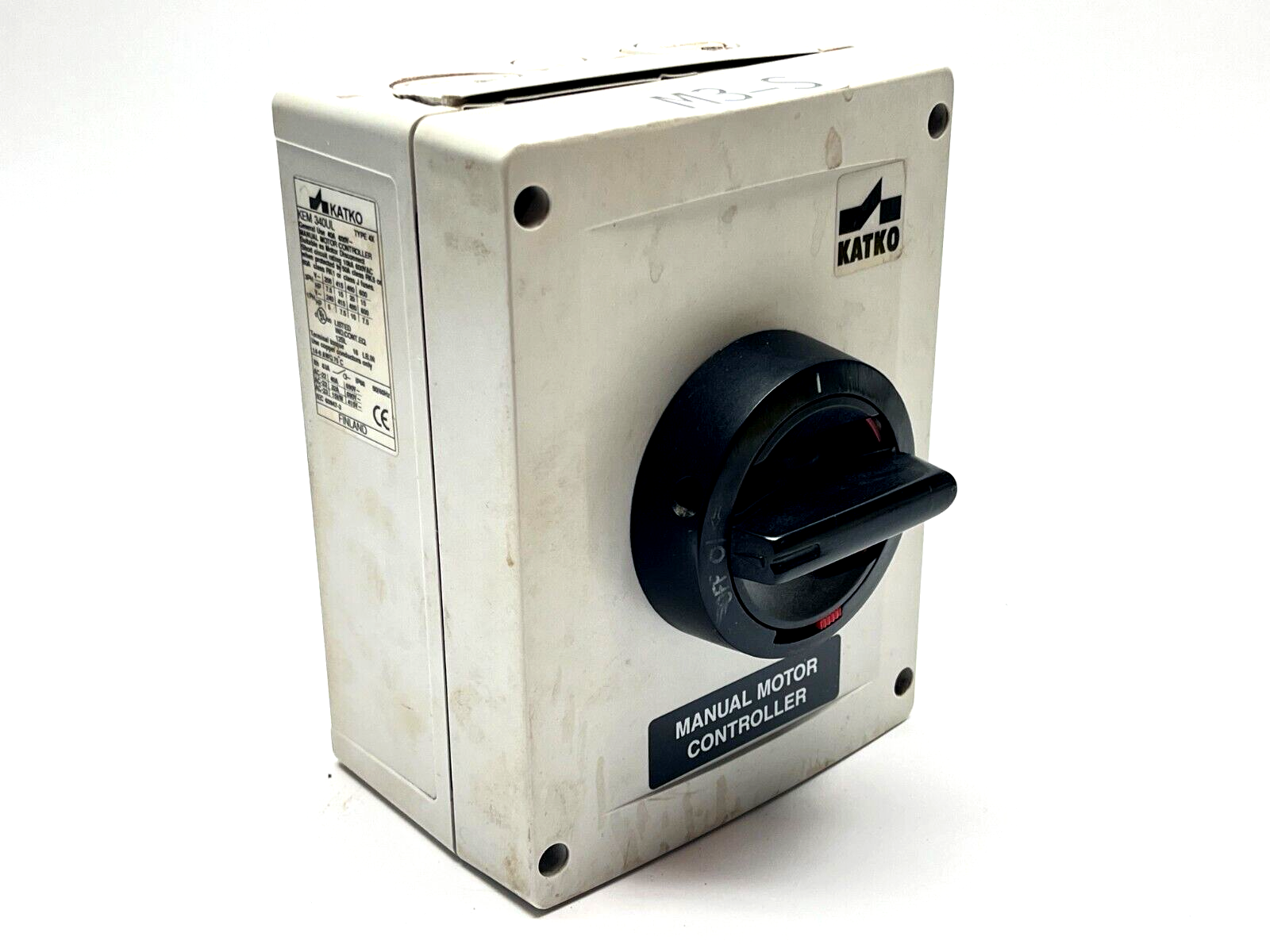 Katko KEM 340UL Manual Motor Controller Type 4X 40A 600VAC - Maverick Industrial Sales