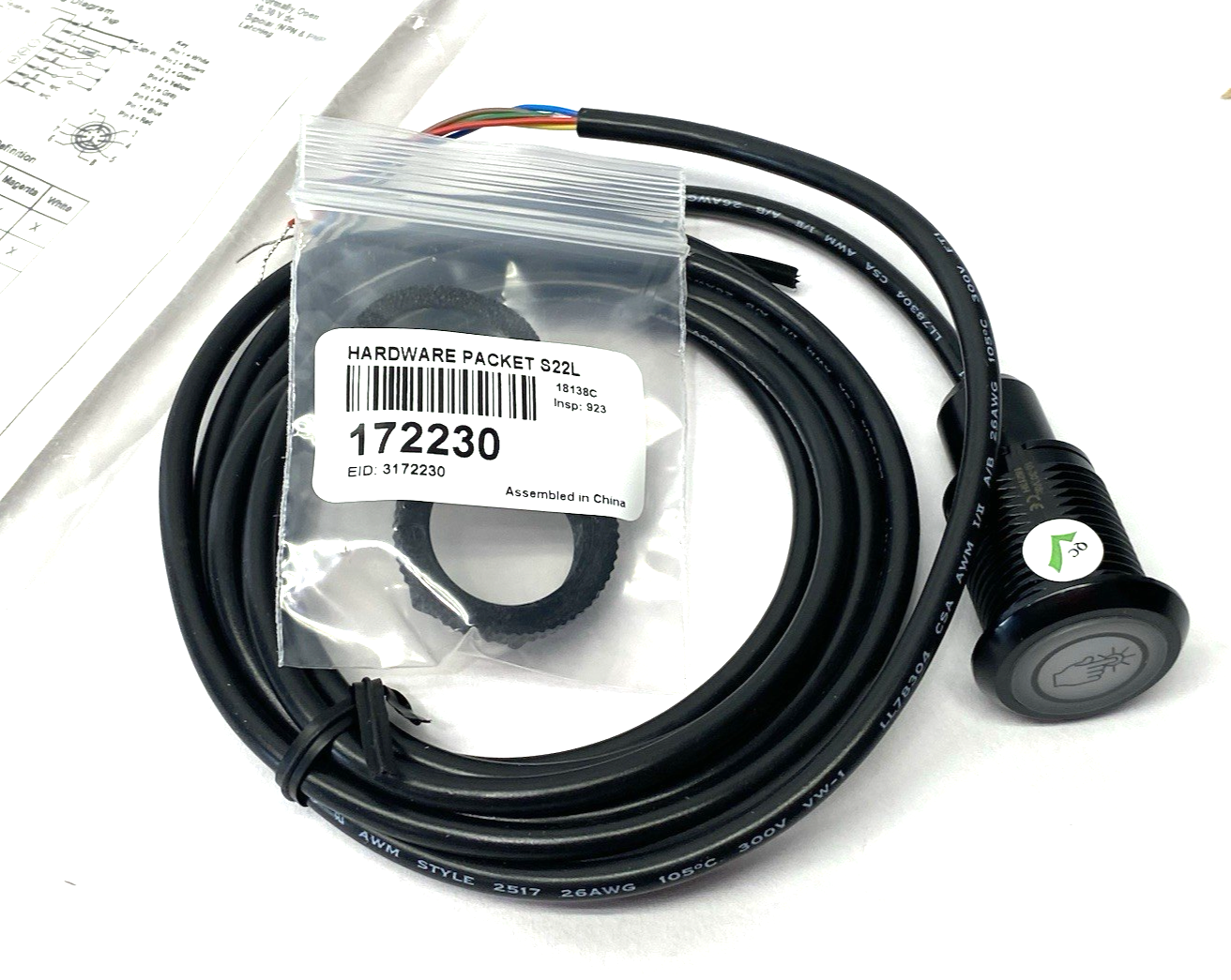 Banner S22ALTSRGB7 Pro Touch Series: 7-color RGB Touch Sensorl, Norm Open 804251 - Maverick Industrial Sales