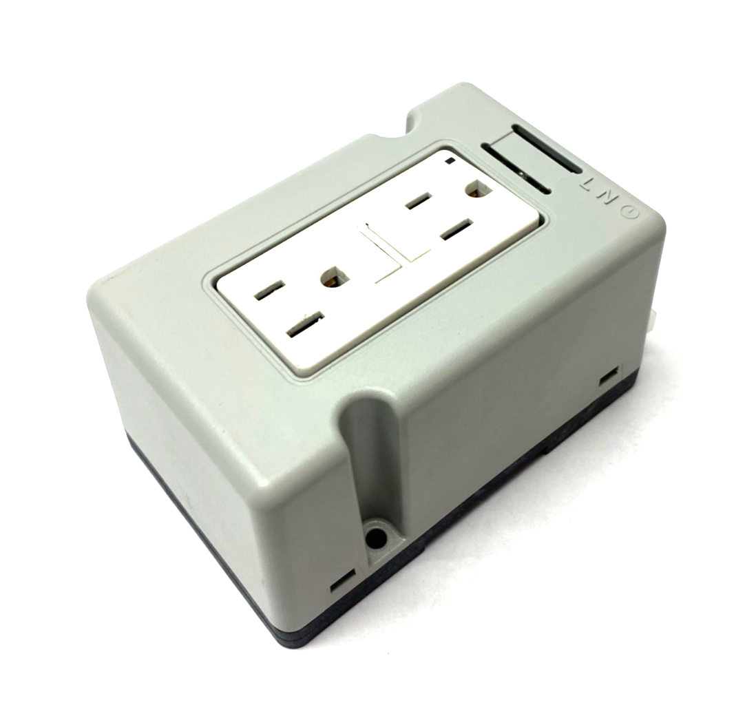 Allen Bradley 1492-REC15G Ser. A Duplex Receptacle 15A DIN Mount - Maverick Industrial Sales