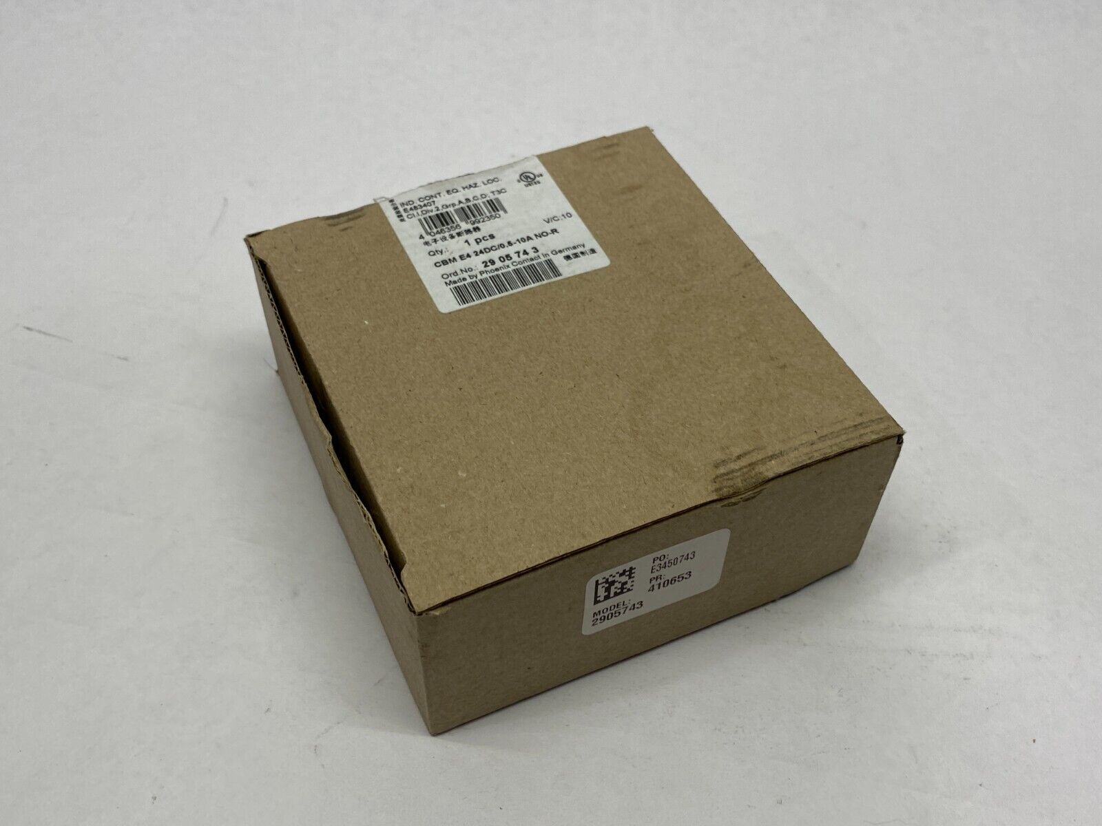 Phoenix Contact CBM E4 24DC/0.5-10A NO-R Electronic Circuit Breaker 2905743 - Maverick Industrial Sales