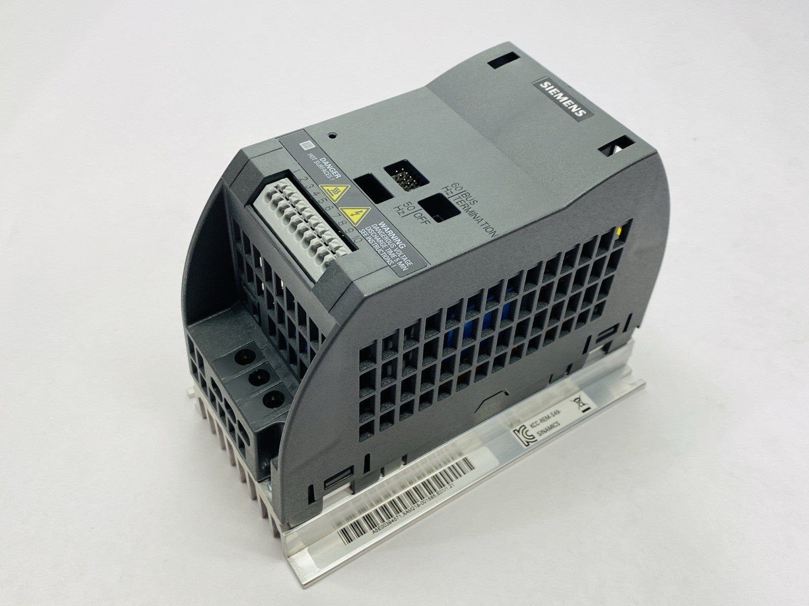 Siemens 6SL3211-0AB12-5BA1 SINAMICS G110 AIN Frequency Converter AC Drive - Maverick Industrial Sales